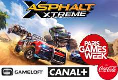 Asphalt Xtreme au Paris Games Week !